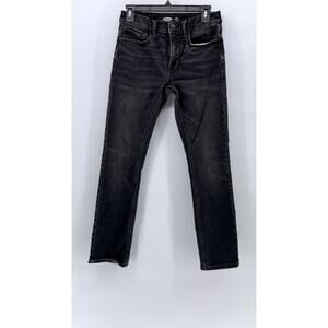 OLD NAVY Men's Black Denim Regular-Fit Slim-Leg Five-Pocket Jeans SZ 29X30